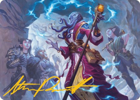 True Polymorph Art Card (Gold-Stamped Signature) [Dungeons & Dragons: Adventures in the Forgotten Realms Art Series]-1