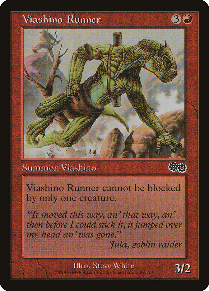 Viashino Runner [Urza's Saga]-1