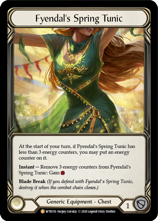 Fyendal's Spring Tunic [U-WTR150] (Welcome to Rathe Unlimited)  Unlimited Rainbow Foil-1