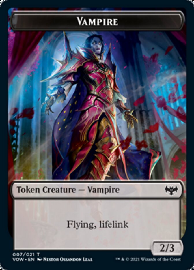 Vampire Token (007) [Innistrad: Crimson Vow Tokens]-1