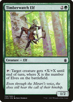 Timberwatch Elf [Commander Anthology]-1