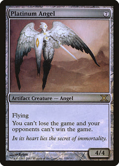 Platinum Angel (Premium Foil) [Tenth Edition]-1
