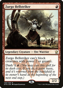 Zurgo Bellstriker [Dragons of Tarkir Prerelease Promos]-1