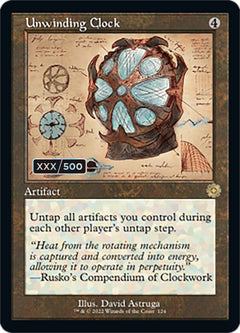 Unwinding Clock (Retro Schematic) (Serialized) [The Brothers' War Retro Artifacts]-1