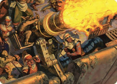 Mana Cannons Art Card [Dominaria United Art Series]-1