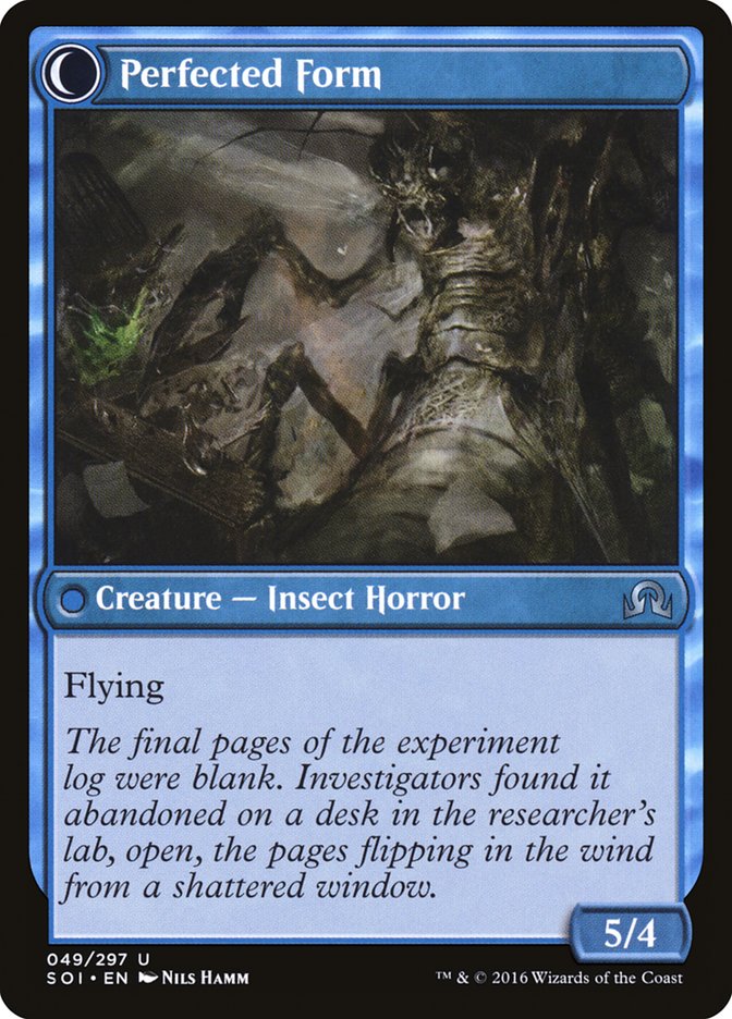 Aberrant Researcher // Perfected Form [Shadows over Innistrad]-2