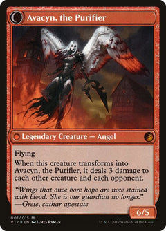 Archangel Avacyn // Avacyn, the Purifier [From the Vault: Transform]-2
