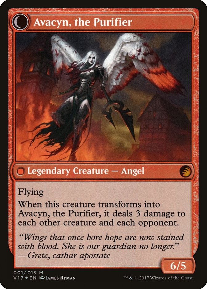 Archangel Avacyn // Avacyn, the Purifier [From the Vault: Transform]-2