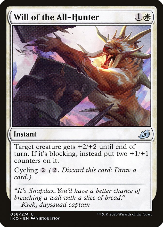 Will of the All-Hunter [Ikoria: Lair of Behemoths]-1