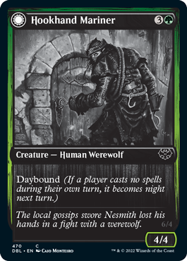 Hookhand Mariner // Riphook Raider [Innistrad: Double Feature]-1