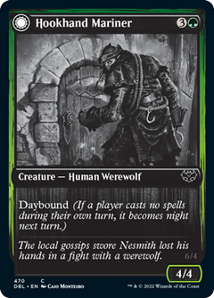 Hookhand Mariner // Riphook Raider [Innistrad: Double Feature]-1