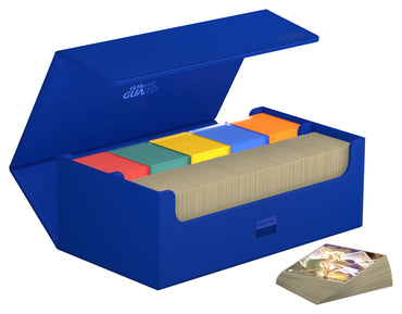Ultimate Guard Arkhive Flip Case 800+ Standard Size XenoSkin Blue Deck Box