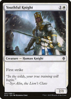 Youthful Knight [Throne of Eldraine]-1