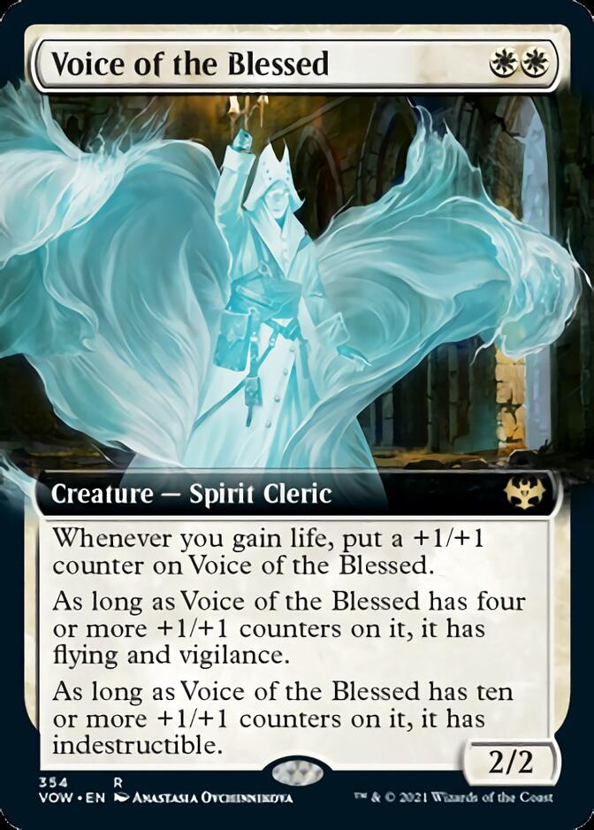 Voice of the Blessed (Extended Art) [Innistrad: Crimson Vow]-1