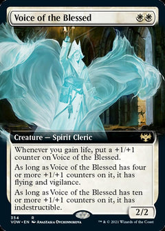 Voice of the Blessed (Extended Art) [Innistrad: Crimson Vow]-1