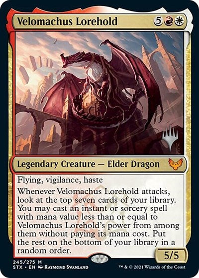 Velomachus Lorehold (Promo Pack) [Strixhaven: School of Mages Promos]-1