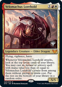 Velomachus Lorehold (Promo Pack) [Strixhaven: School of Mages Promos]-1