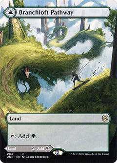 Branchloft Pathway // Boulderloft Pathway (Borderless Alternate Art) [Zendikar Rising]-1