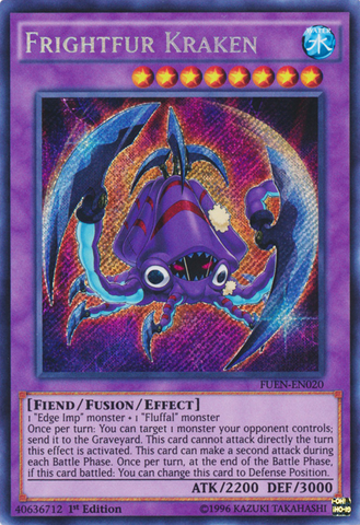 Frightfur Kraken [FUEN-EN020] Secret Rare