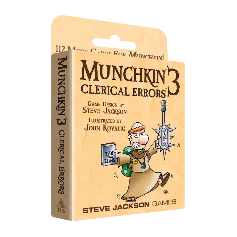 Munchkin 3 Clerical Errors-1