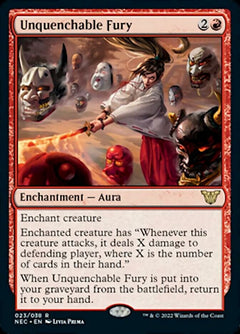 Unquenchable Fury [Kamigawa: Neon Dynasty Commander]-1