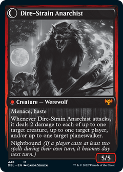 Volatile Arsonist // Dire-Strain Anarchist [Innistrad: Double Feature]-2