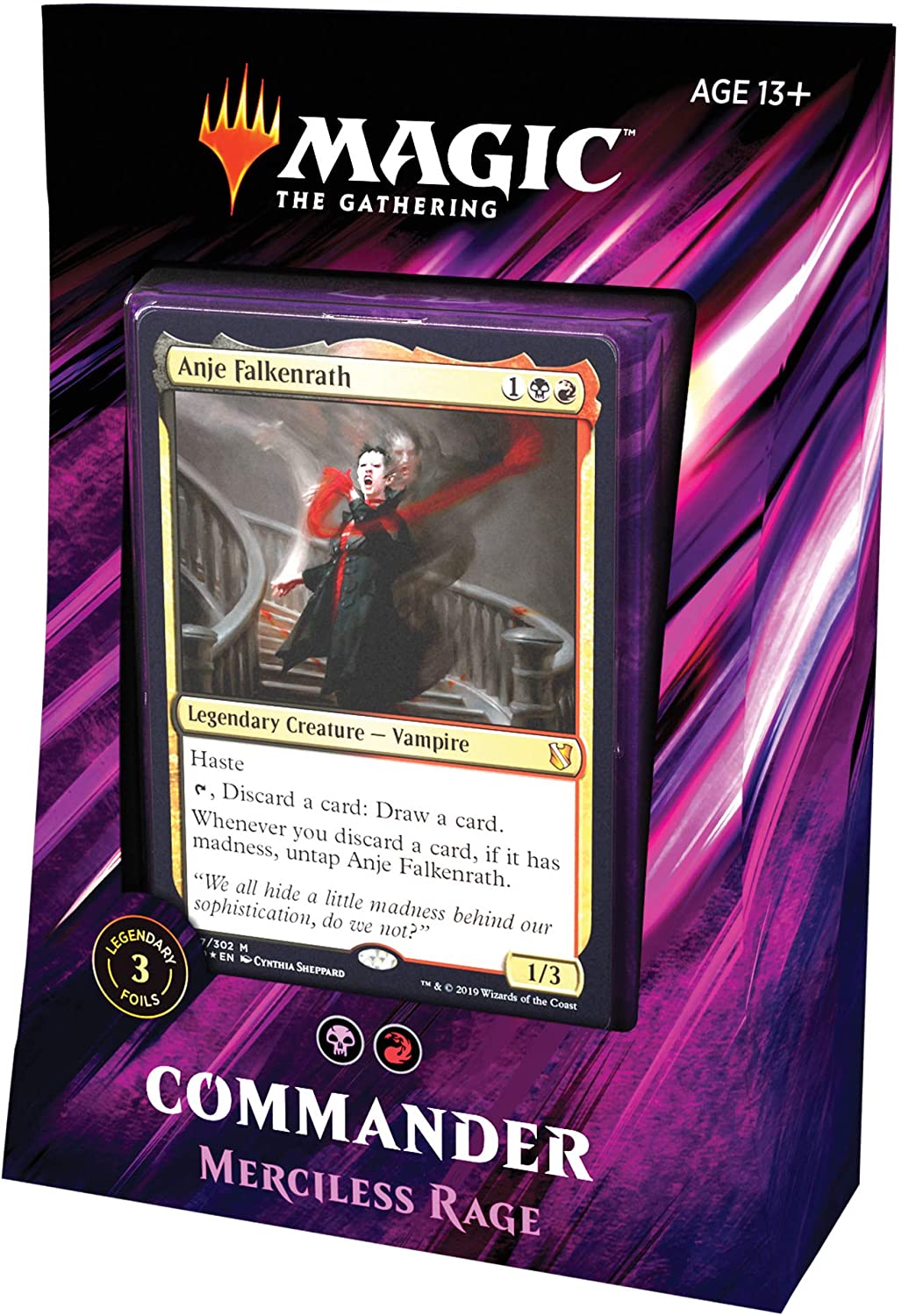 Commander 2019 - Commander Deck (Merciless Rage)-1