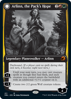 Arlinn, the Pack's Hope // Arlinn, the Moon's Fury [Innistrad: Double Feature]-1