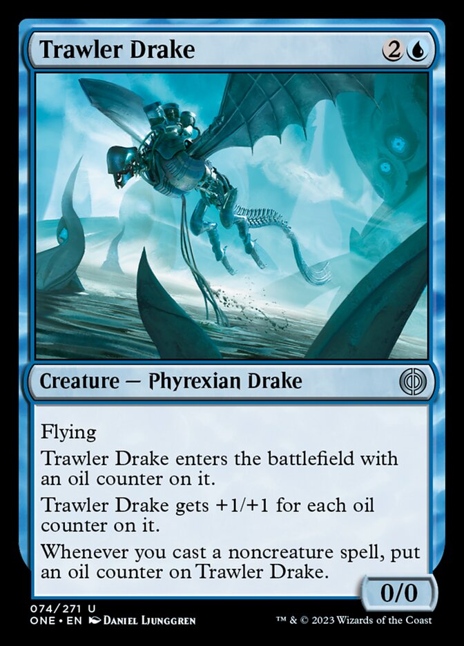 Trawler Drake [Phyrexia: All Will Be One]-1