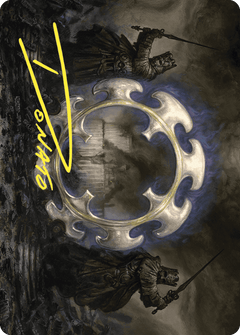 Court of Ardenvale Art Card (Gold-Stamped Signature) [Wilds of Eldraine Art Series]-1