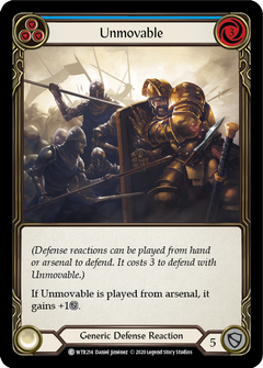 Unmovable (Blue) [U-WTR214] (Welcome to Rathe Unlimited)  Unlimited Rainbow Foil-1
