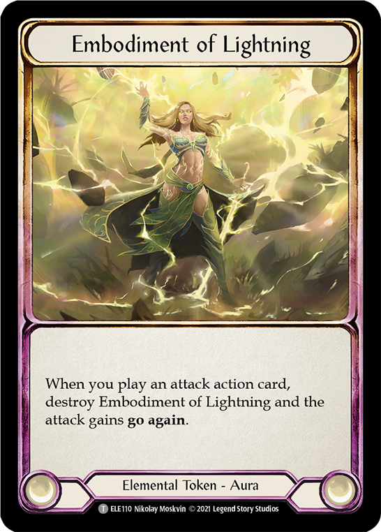 Embodiment of Earth // Embodiment of Lightning [U-ELE109 // U-ELE110] (Tales of Aria Unlimited)  Unlimited Normal-2