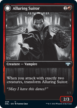 Alluring Suitor // Deadly Dancer [Innistrad: Double Feature]-1