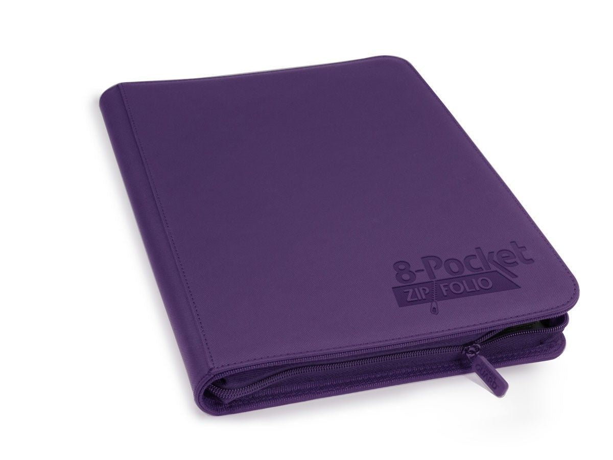 Ultimate Guard 8-Pocket ZipFolio XenoSkin Purple Folder
