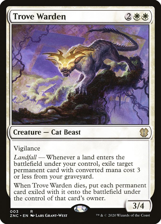 Trove Warden [Zendikar Rising Commander]-1