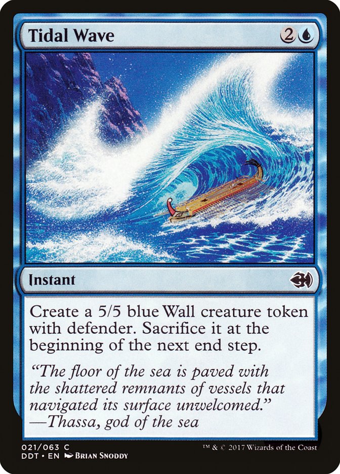 Tidal Wave [Duel Decks: Merfolk vs. Goblins]-1