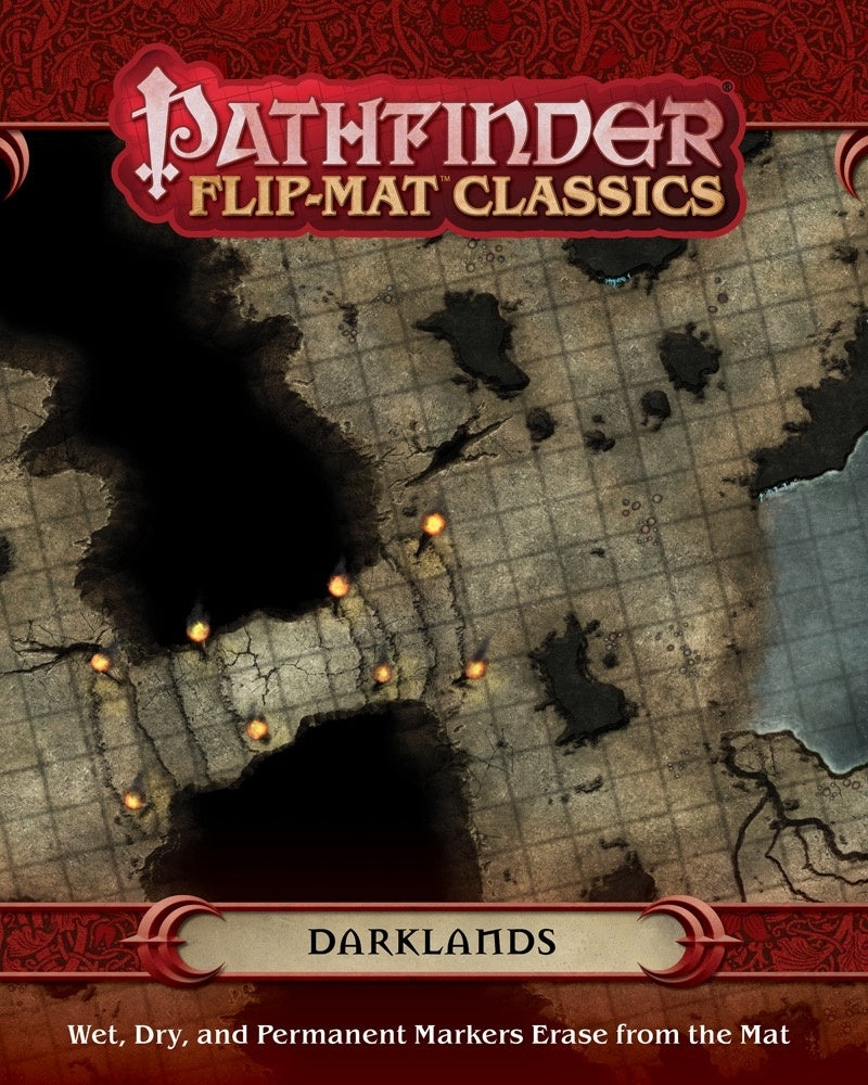 Pathfinder Accessories Flip Mat Classics Darklands-1