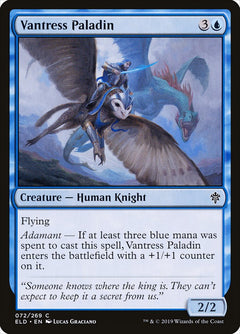 Vantress Paladin [Throne of Eldraine]-1