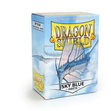 Sleeves - Dragon Shield - Box 100 - Sky Blue MATTE