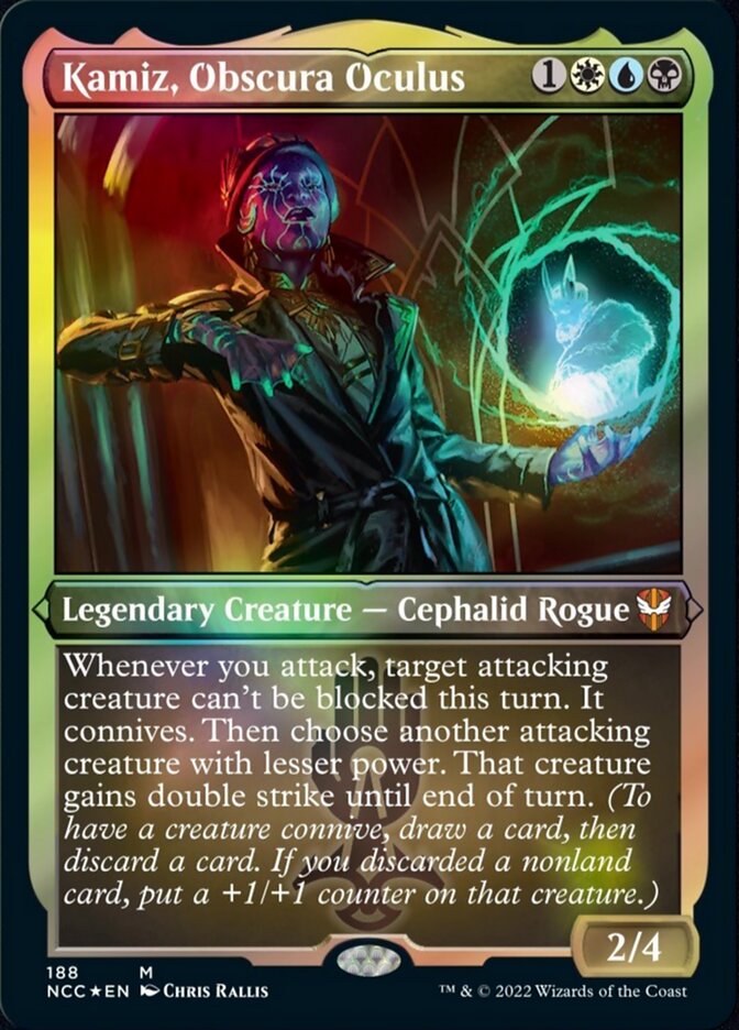 Kamiz, Obscura Oculus (Display Commander) [Streets of New Capenna Commander]-1