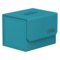 Ultimate Guard SideWinder 100+ Standard Size XenoSkin Petrol Blue Deck Box-3