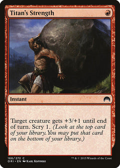 Titan's Strength [Magic Origins]-1