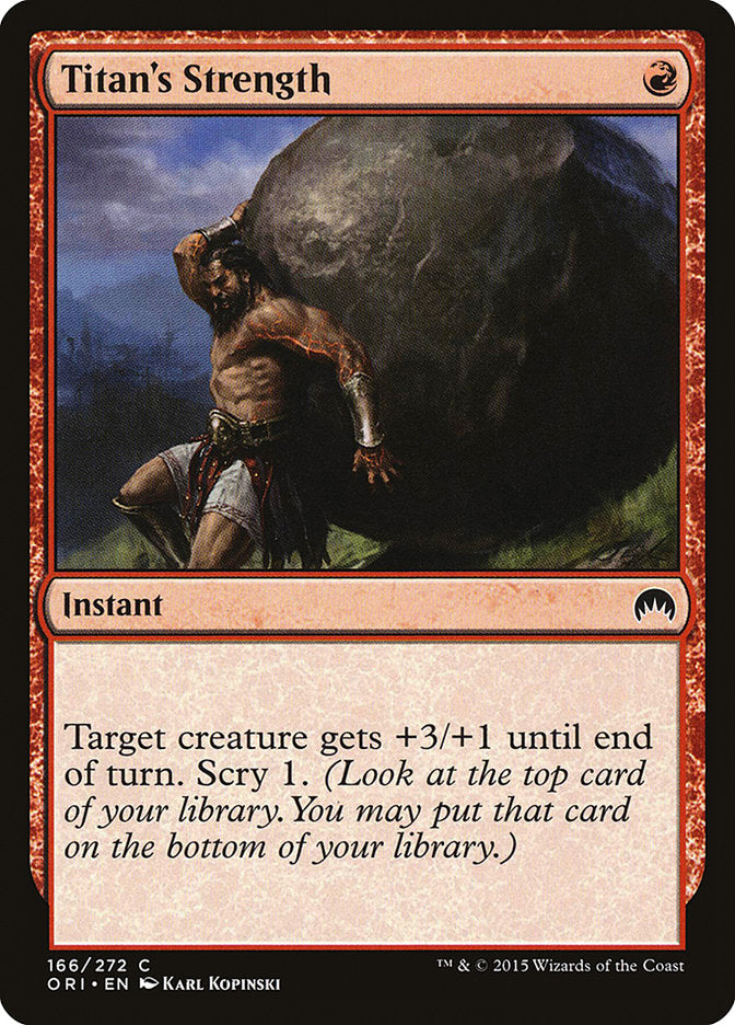 Titan's Strength [Magic Origins]-1
