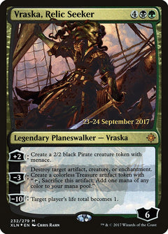Vraska, Relic Seeker [Ixalan Prerelease Promos]-1