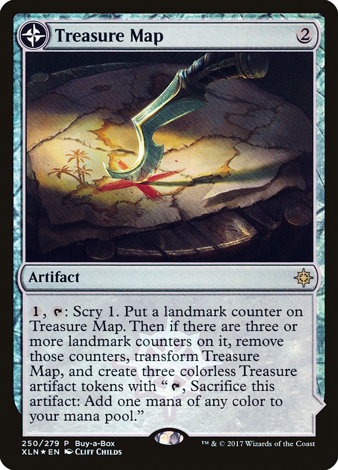 Treasure Map // Treasure Cove (Buy-A-Box) [Ixalan Treasure Chest]-1