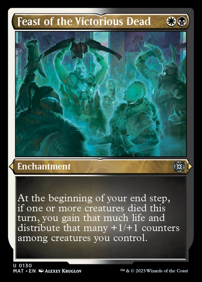 Feast of the Victorious Dead (Foil Etched) [March of the Machine: The Aftermath]-1