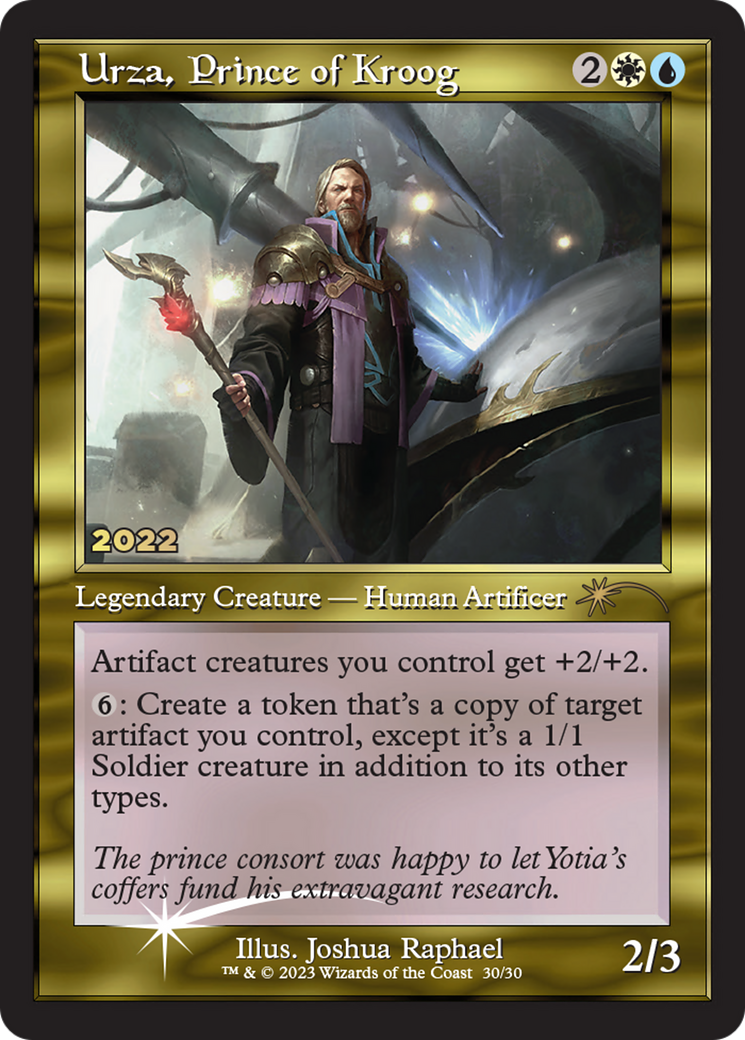 Urza, Prince of Kroog [30th Anniversary Promos]-1