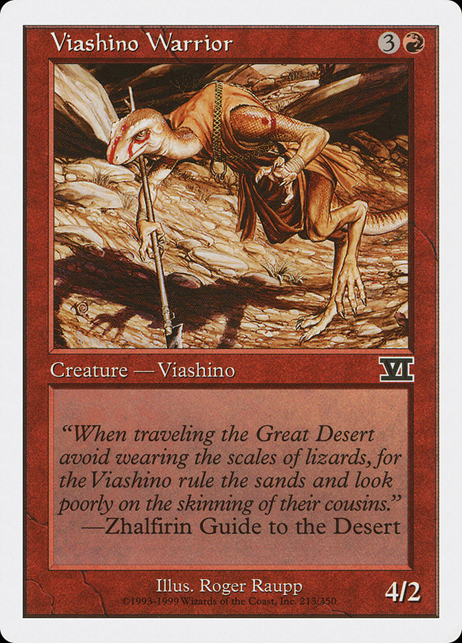 Viashino Warrior [Classic Sixth Edition]-1