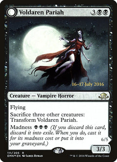 Voldaren Pariah // Abolisher of Bloodlines [Eldritch Moon Prerelease Promos]-1