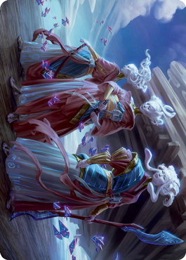Guardians of Oboro Art Card [Kamigawa: Neon Dynasty Art Series]-1